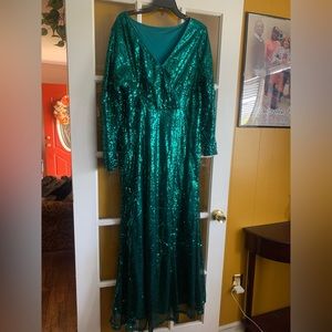 Sequin Green dress